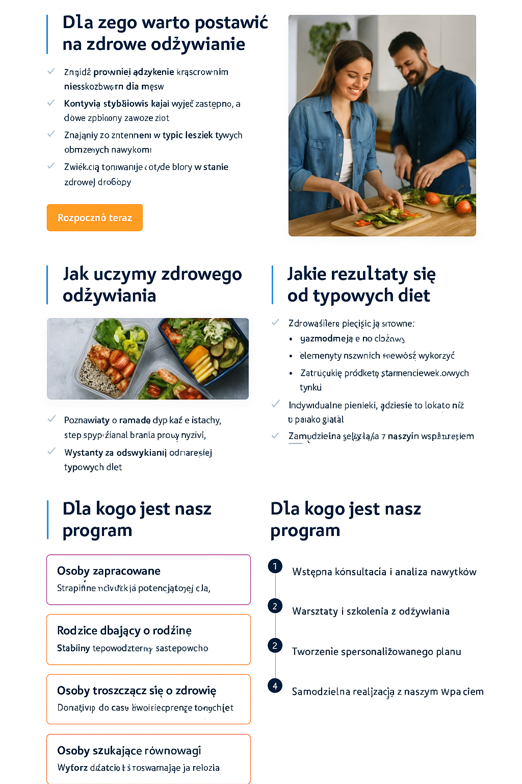 Pojemniki z przygotowanymi posiłkami